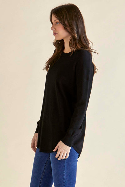 Betty Basics Sophie Knit Jumper in Black