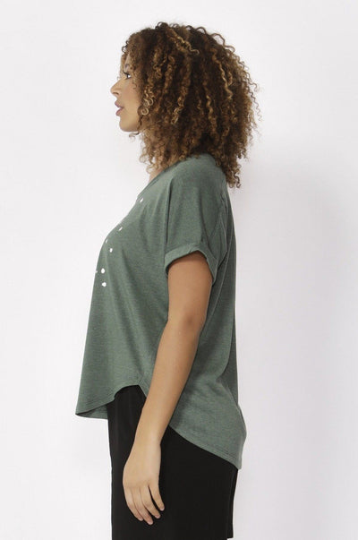 Betty Basics Adelaide Tee in Forest - Hey Sara