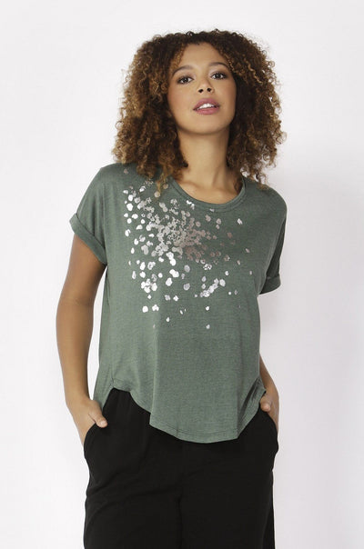 Betty Basics Adelaide Tee in Forest - Hey Sara