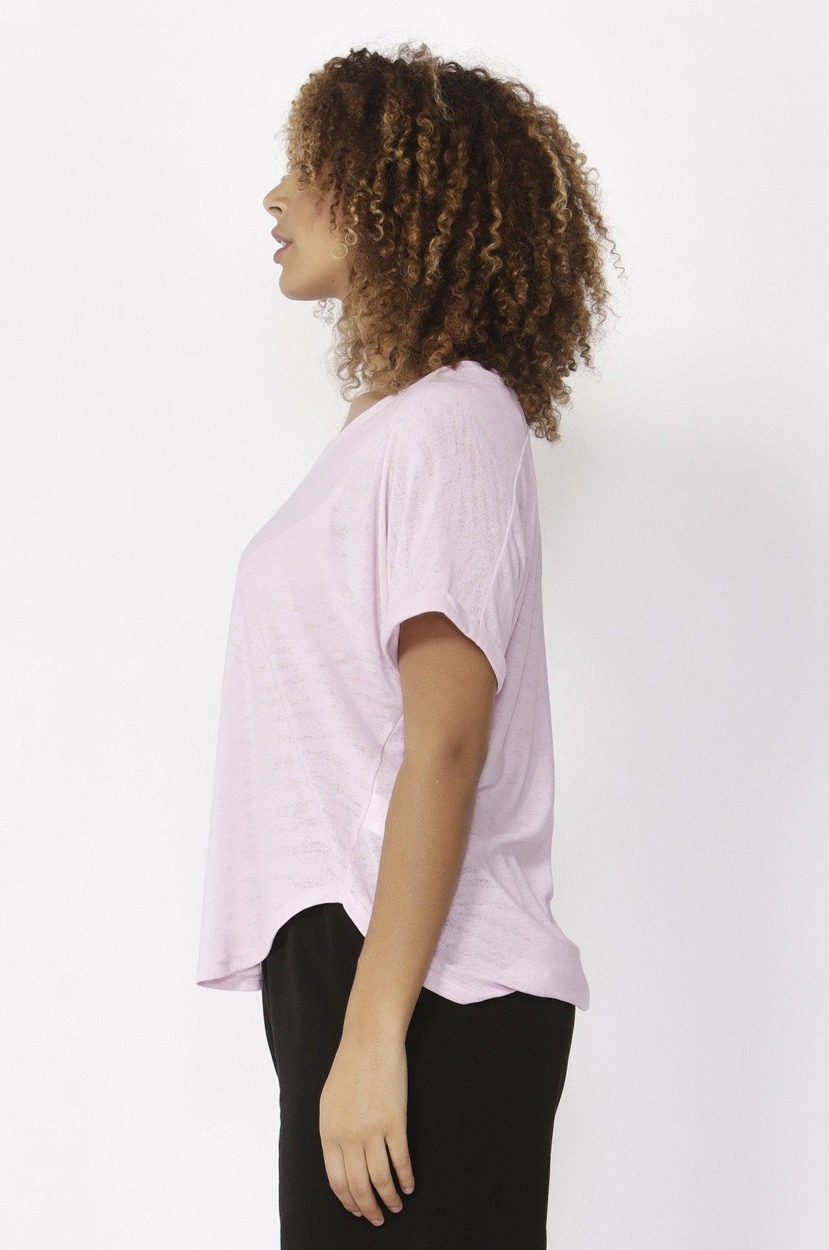 Betty Basics Adelaide Tee in Petal - Hey Sara
