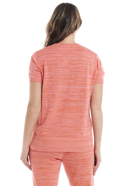 Betty Basics Antonia Knit Tee in Dusty Rose - Hey Sara
