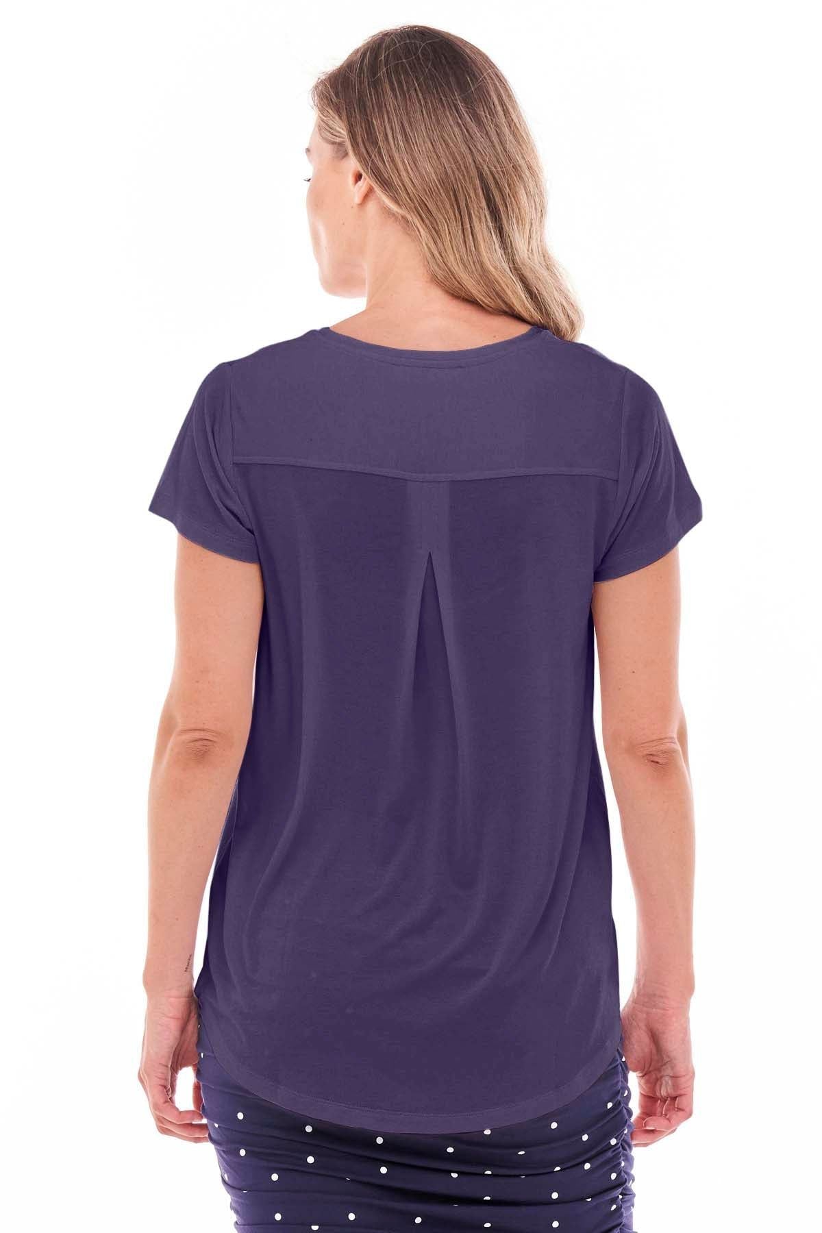 Betty Basics Ava Tee in Navy - Hey Sara