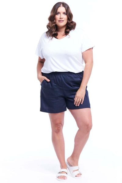 Betty Basics Baker Short in Nightshadow Blue - Hey Sara