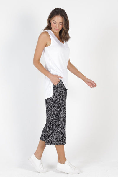 Betty Basics Barbados Tank in White - Hey Sara