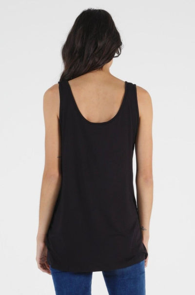 Betty Basics Brighton Tank in Black - Hey Sara