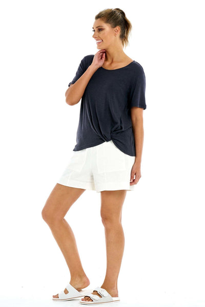 Betty Basics Burleigh Tee in Indi Grey - Hey Sara