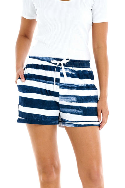 Betty Basics Byron Shorts in Brush Stroke - Hey Sara