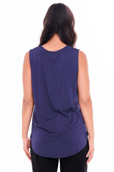 Betty Basics Capri Tank in Navy - Hey Sara