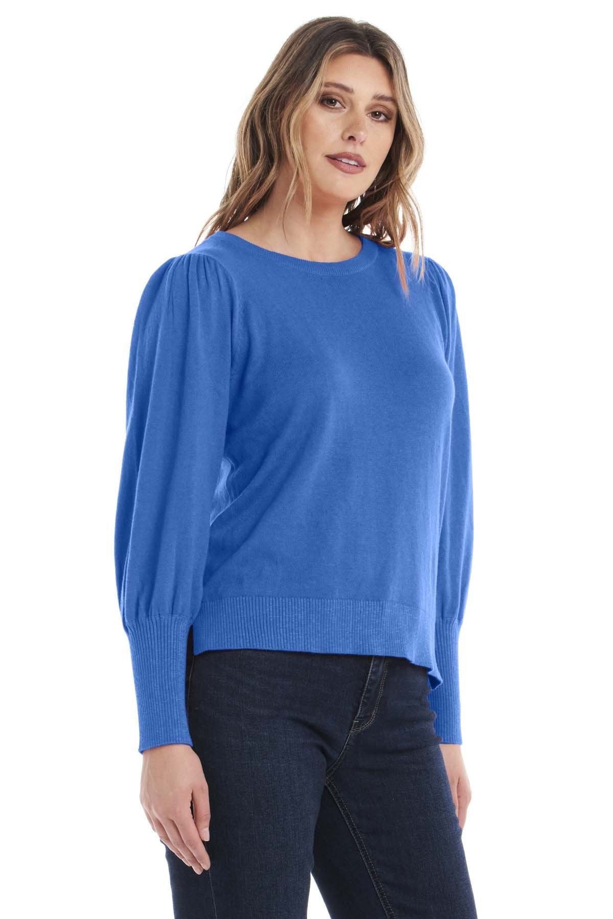 Betty Basics Charlotte Knit Jumper in Royal Blue - Hey Sara