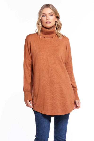 Betty Basics Fleur Knit Jumper in Camel - Hey Sara