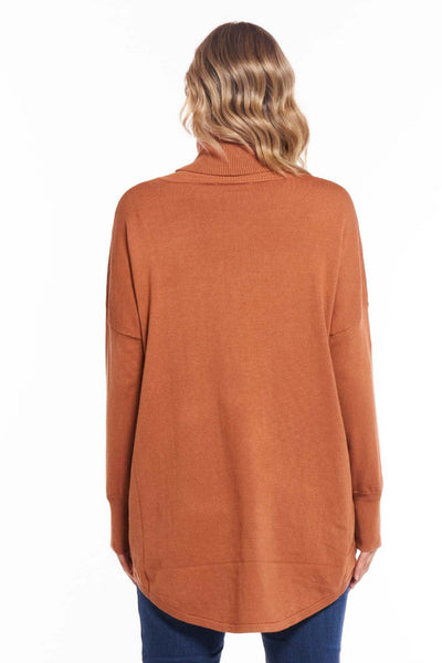 Betty Basics Fleur Knit Jumper in Camel - Hey Sara