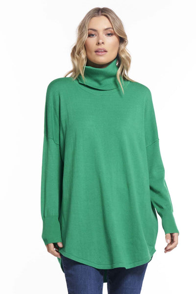 Betty Basics Fleur Knit Jumper in Lime - Hey Sara