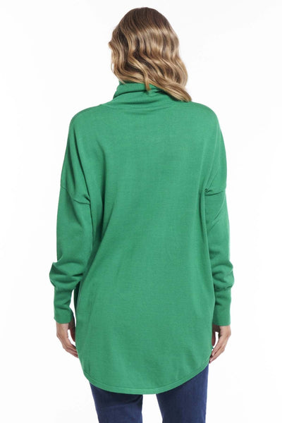 Betty Basics Fleur Knit Jumper in Lime - Hey Sara