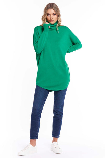 Betty Basics Fleur Knit Jumper in Lime - Hey Sara