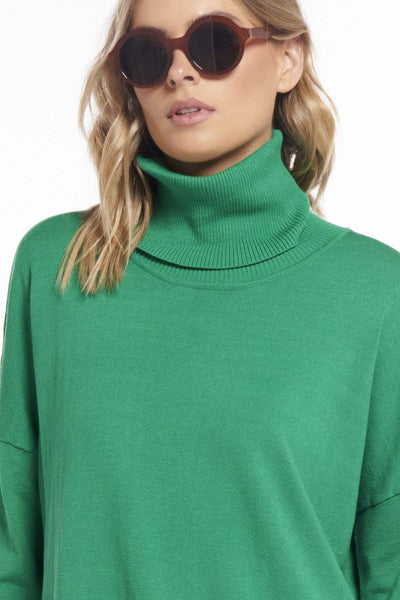 Betty Basics Fleur Knit Jumper in Lime - Hey Sara