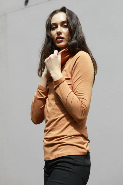 Betty Basics Glasgow Top in Spice Marle - Hey Sara