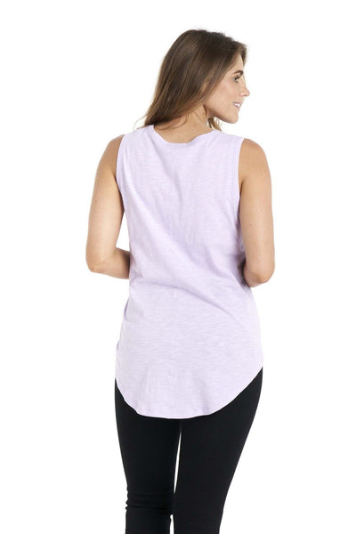 Betty Basics Keira Tank in Periwinkle - Hey Sara