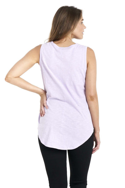 Betty Basics Keira Tank in Periwinkle - Hey Sara