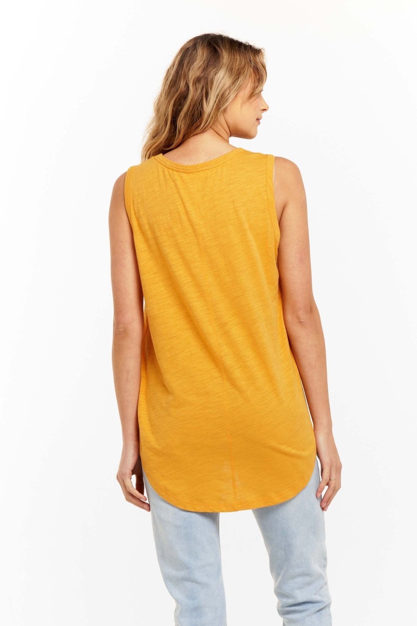 Betty Basics Keira Tank in Spicy Mustard - Hey Sara
