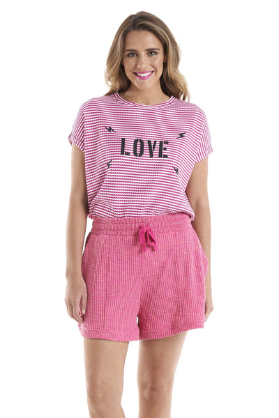 Betty Basics Kenny Short in Magenta - Hey Sara