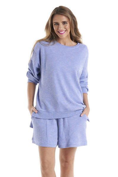 Betty Basics Kiki Sweat in Ice Blue - Hey Sara