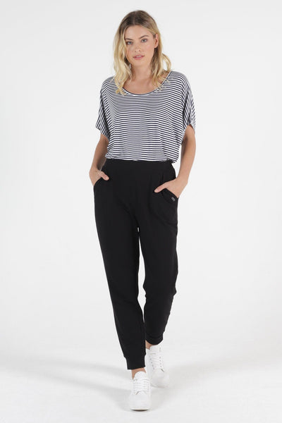 Betty Basics Lindsay Jogger Pant in Black - Hey Sara