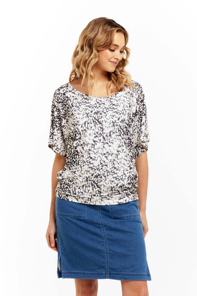 Betty Basics Maui Tee in Spotty - Hey Sara