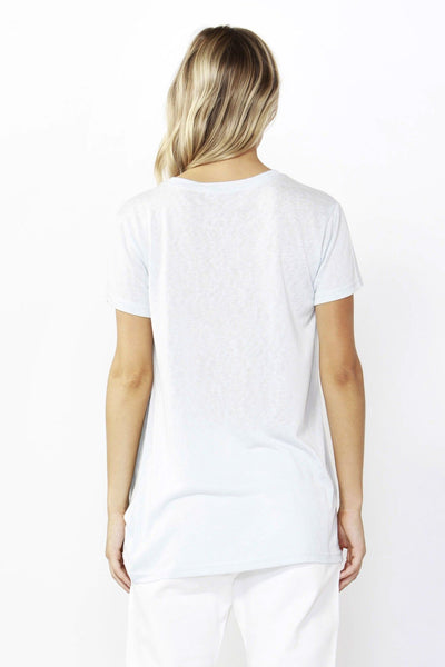 Betty Basics Phoenix Tee in Ice Blue - Hey Sara