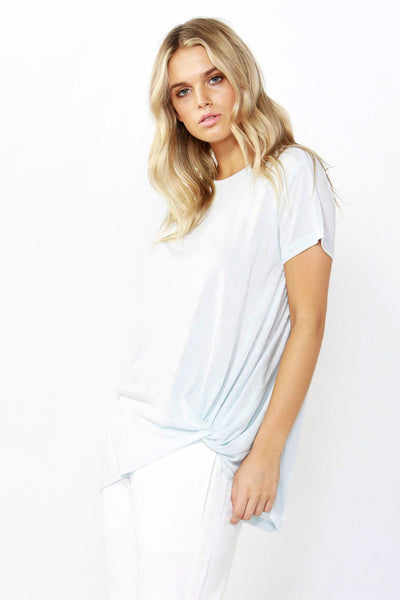 Betty Basics Phoenix Tee in Ice Blue - Hey Sara
