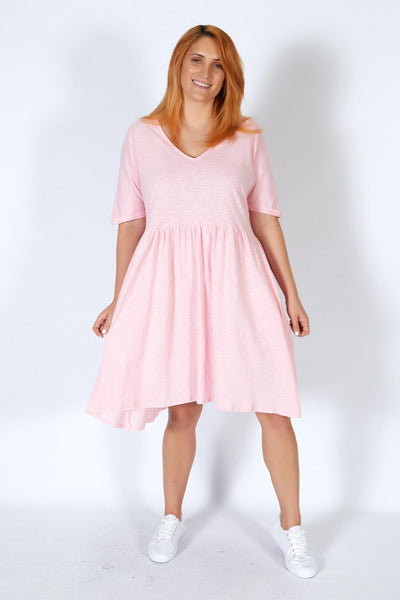 Betty Basics Portsea Dress in Ballet Pink - Hey Sara