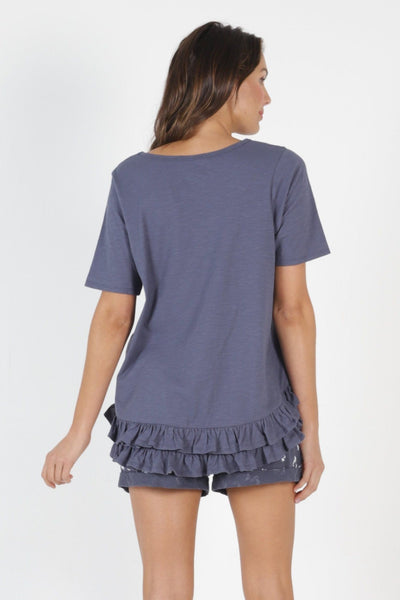 Betty Basics Sorrento Tee in Indi Blue - Hey Sara