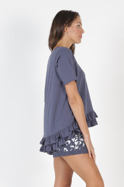 Betty Basics Sorrento Tee in Indi Blue - Hey Sara