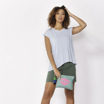 Betty Basics Vacay Bikini Bag in Forest Print - Hey Sara