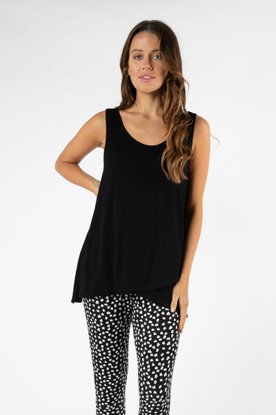 Betty Basics Zorita Tank in Black - Hey Sara