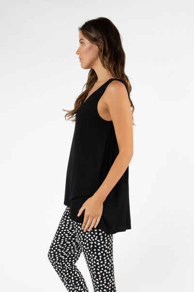 Betty Basics Zorita Tank in Black - Hey Sara
