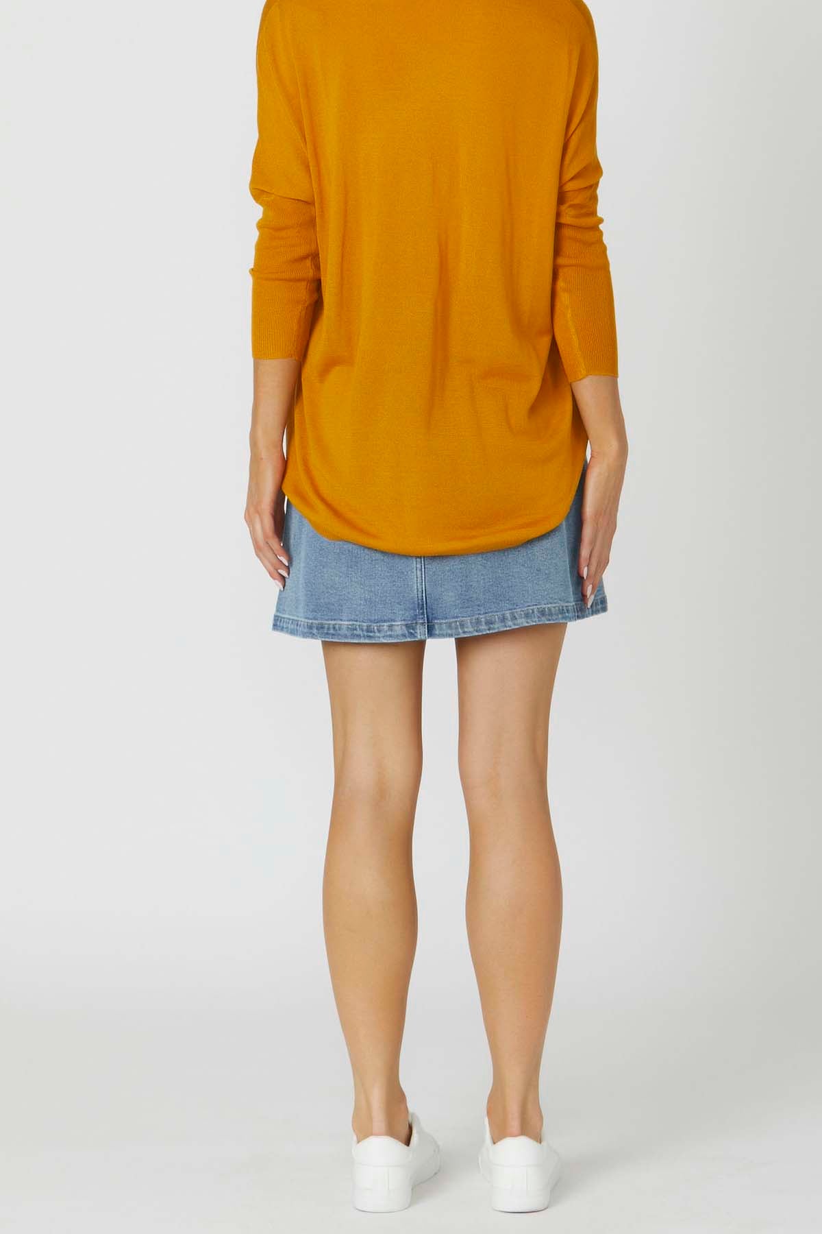 Sass Lucy Denim Skirt in Vintage Wash - Hey Sara