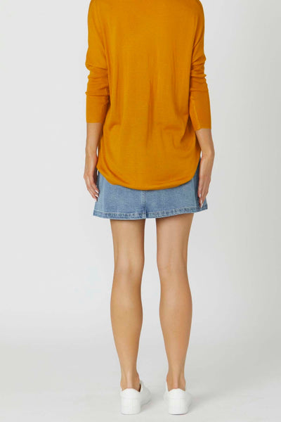 Sass Lucy Denim Skirt in Vintage Wash - Hey Sara
